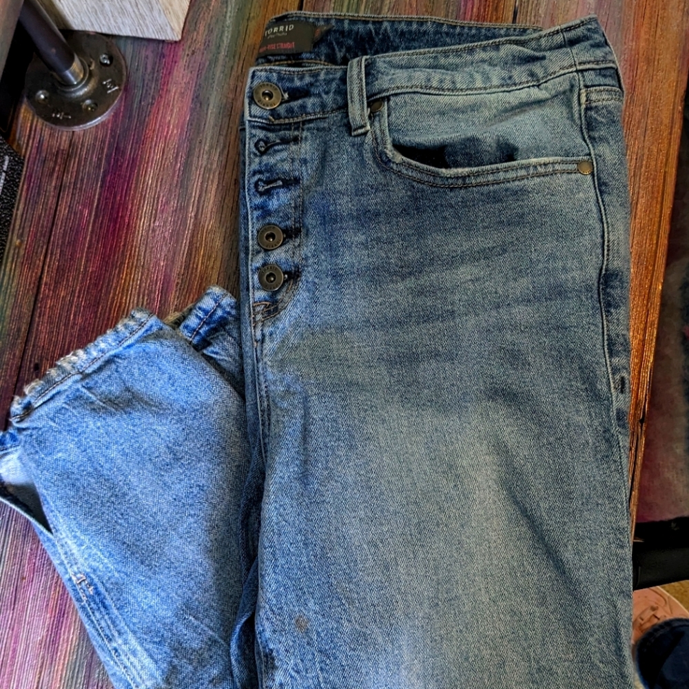 Torrid plus size jeans